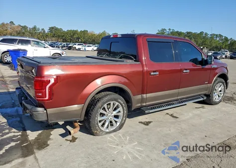 2016 Ford F150 Supercrew из США, поврежденный, VIN 1FTEW1CG5GFA58910